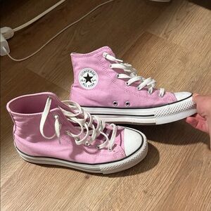 Converse Women's High-Top Sneakers in Pink